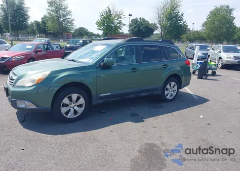 2011 Subaru Outback 2.5I Premium из США, поврежденный, VIN 4S4BRBGC6B3313593
